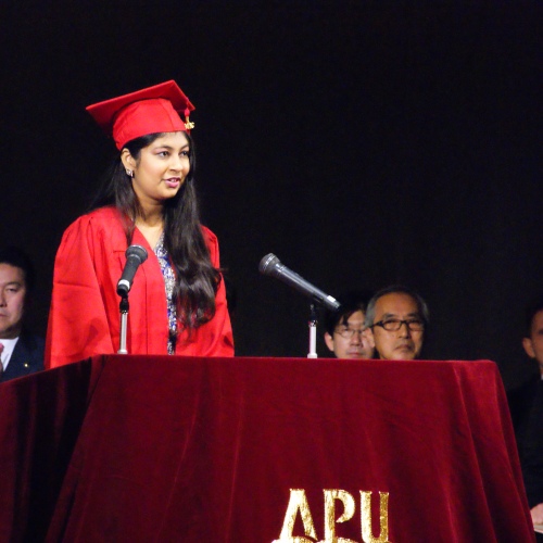 En mi día de graduación