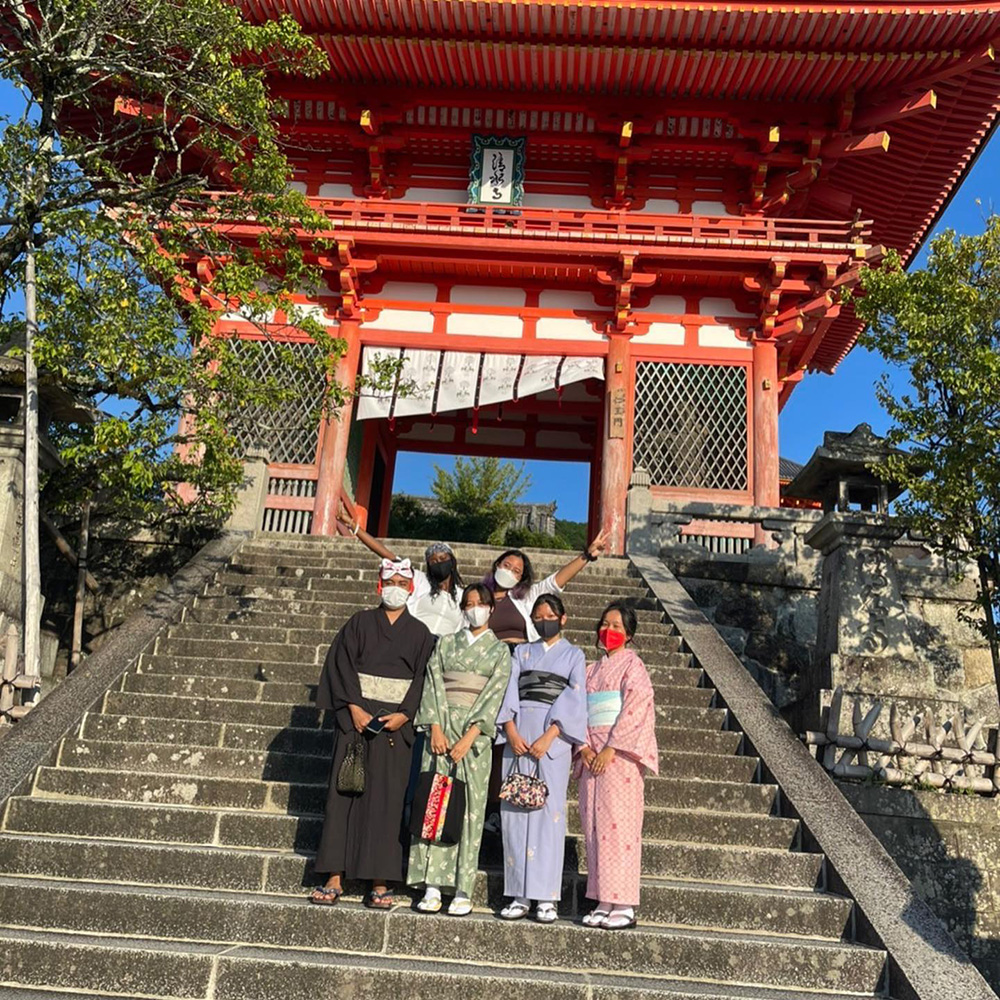 APU Students on Trip in Japan