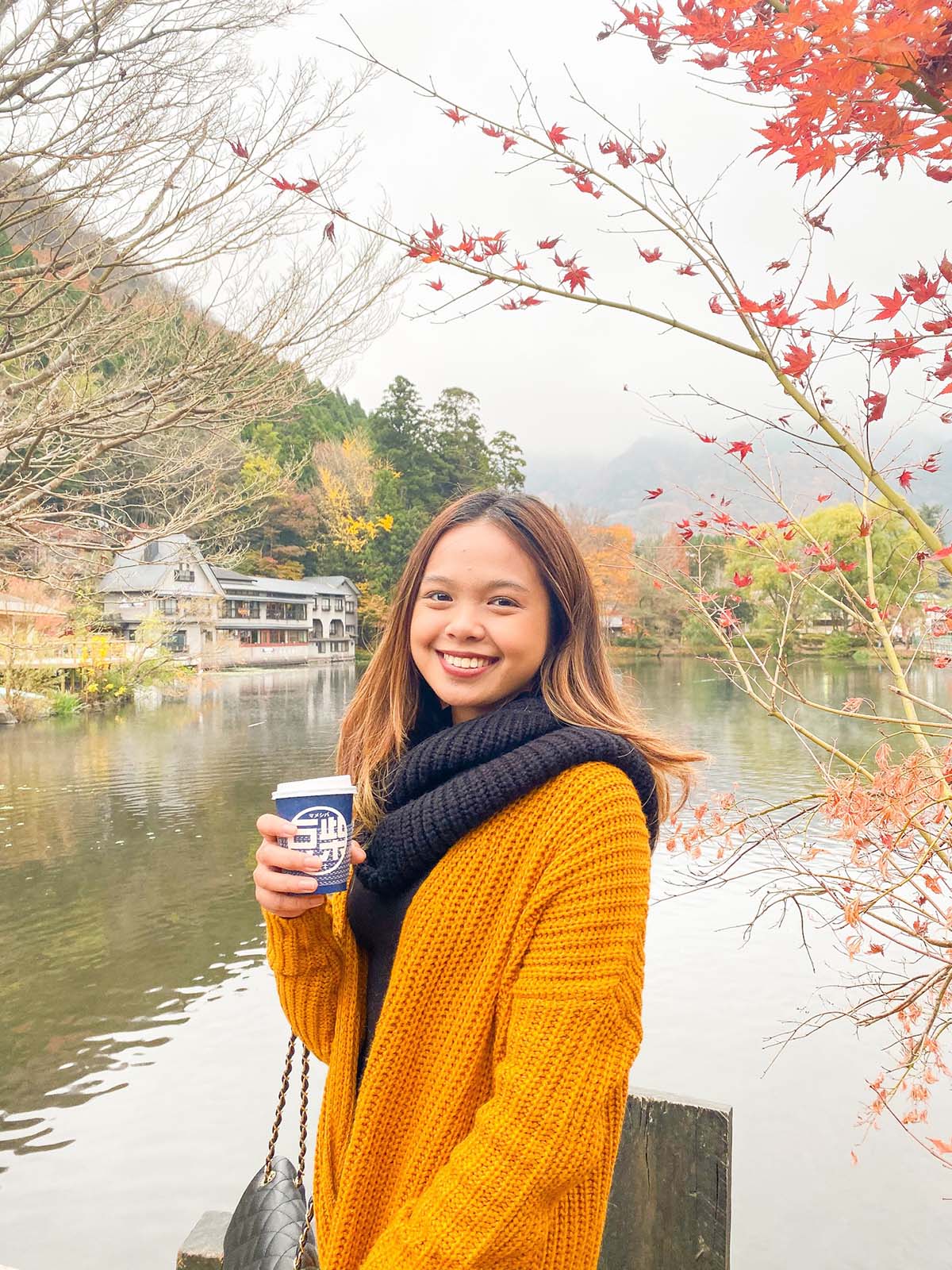 Student at Lake Kinrinko