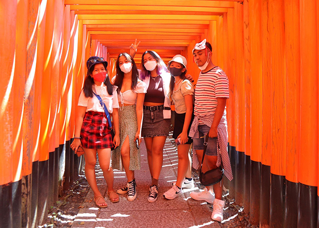 APU Students on Trip in Japan