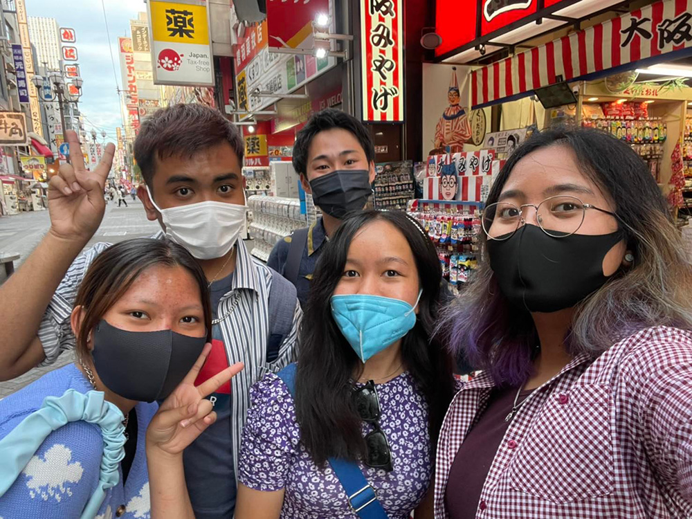 APU Students on Trip in Japan