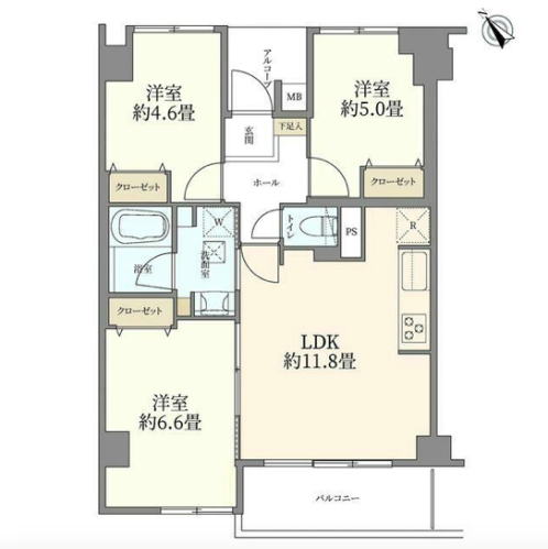 Basic Apartment Layout in Beppu Japan